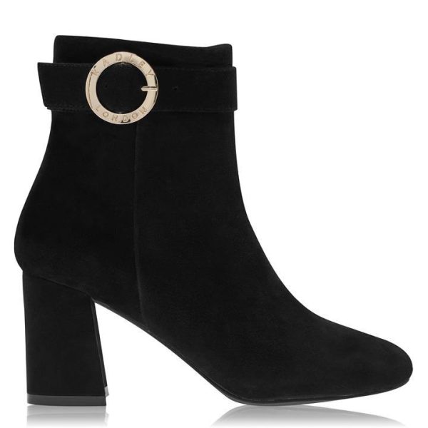 Radley Anchor Mews Ankle Boots - Black
