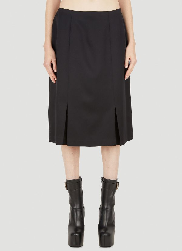 Raf Simons Pleated Skirt - Woman Skirts Black Fr - 38