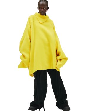 Raf Simons Yellow oversized sweatshirt
