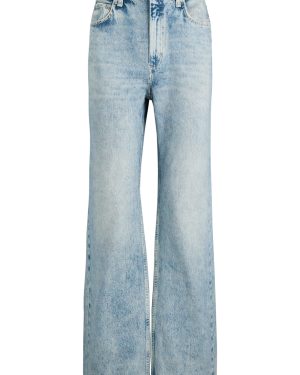 Rag & Bone Miramar Shea Straight-leg Chambray Trousers - Light Blue - 26 (W26 / UK8 / S)