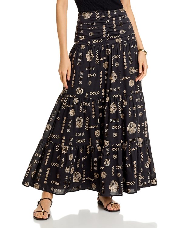 Rails Agatha Tiered Maxi Skirt