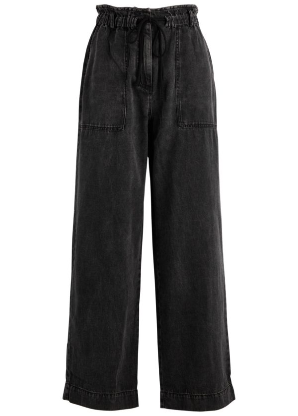 Rails Ryan Straight-leg Denim Trousers - Black - XS (UK6 /xs)