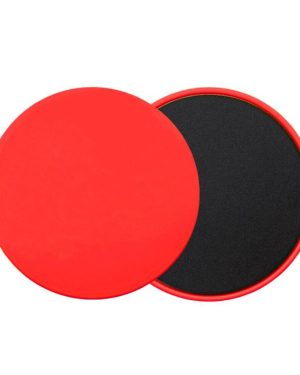 (Red) 1 Pair Fitness Core Sliders Exercise Gliding Discs Slider Full-Body Workout Accessories Abdominal Training Yoga Sports Equipment