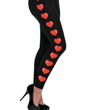 Red Heart Queen Leggings