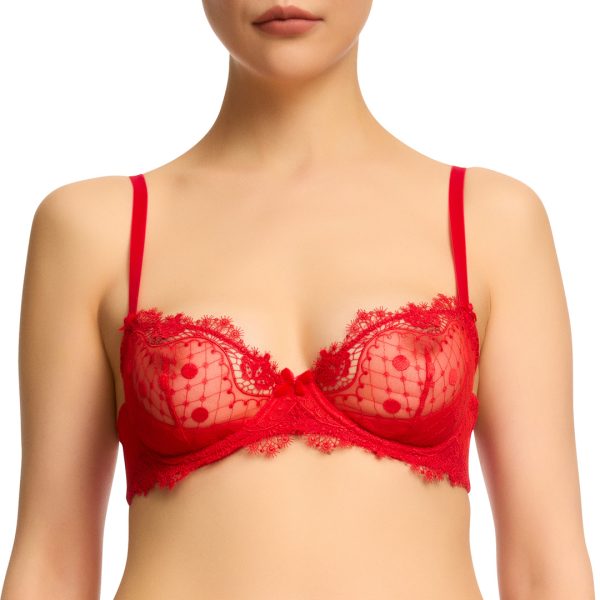Red Vedette Underwire Bra