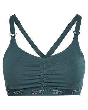 Reebok Nursing Sports Bra Womens Medium Impact - Green