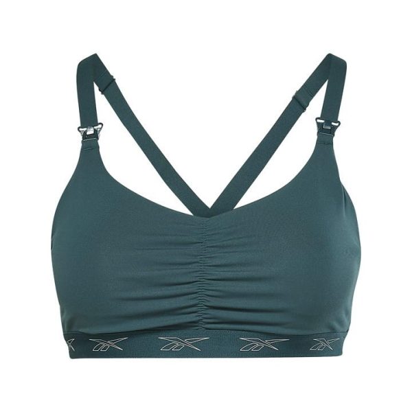 Reebok Nursing Sports Bra Womens Medium Impact - Green