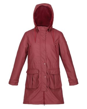 Regatta Fabrienne Jacket Parka Womens - Red