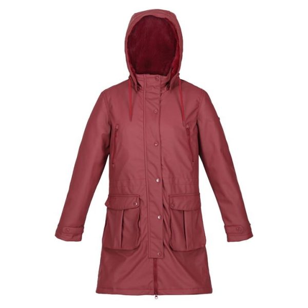 Regatta Fabrienne Jacket Parka Womens - Red
