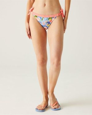 Regatta Flavia Bikini String Bottoms - Abstract Floral Print