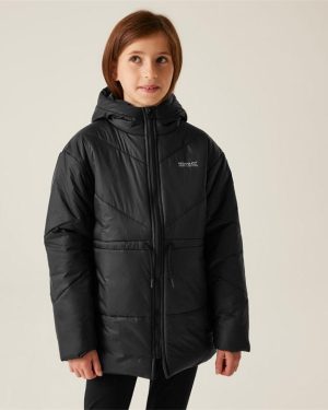 Regatta Junior Rurie Padded Jacket - Black