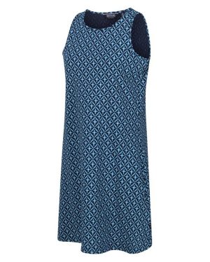 Regatta Kaimana Sleeveless Swing Dress - Blue