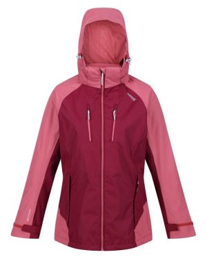 Regatta Lalita Waterproof Jacket Anorak Womens - Red