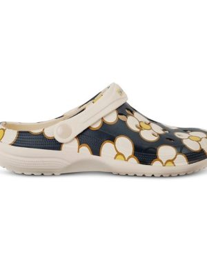 Regatta Orla Kiely Clogs - Spinning Flower Black