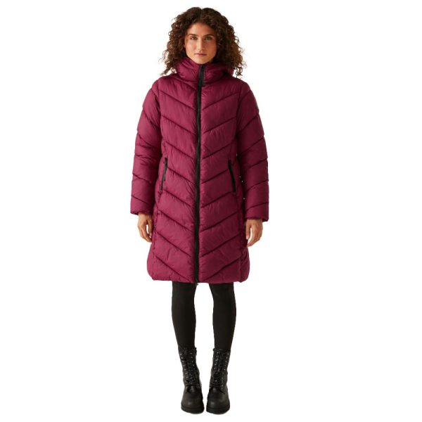Regatta Womens Andia II Longline Full Zip Padded Jacket 18 - Bust 43' (109cm)