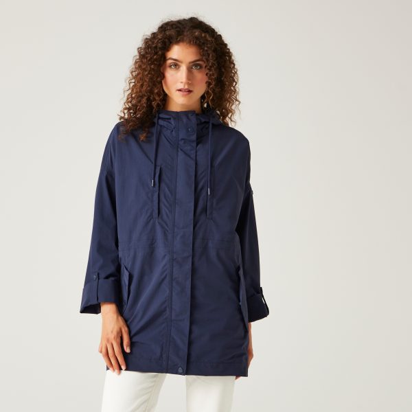 Regatta Women's Breathable Amur Waterproof Parka Jacket Navy, Size: 14
