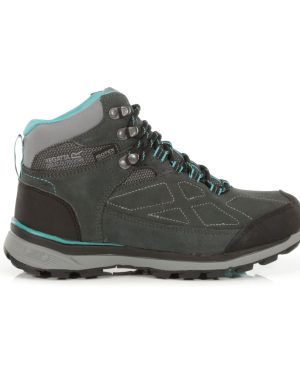 Regatta Women's Breathable Samaris Suede Waterproof Walking Boots Briar Atlantis, Size: UK 4
