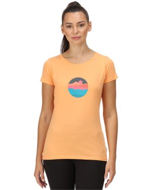 Regatta Womens Breezed II Coolweave Cotton Jersey T Shirt 18 - Bust 43' (109cm)