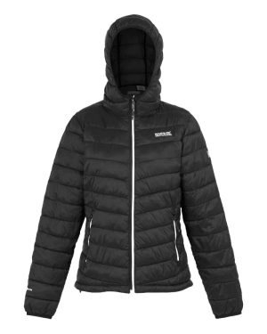 Regatta Womens Hillpack III Hooded Full Zip Padded Jacket 10 - Bust 34' (86cm)