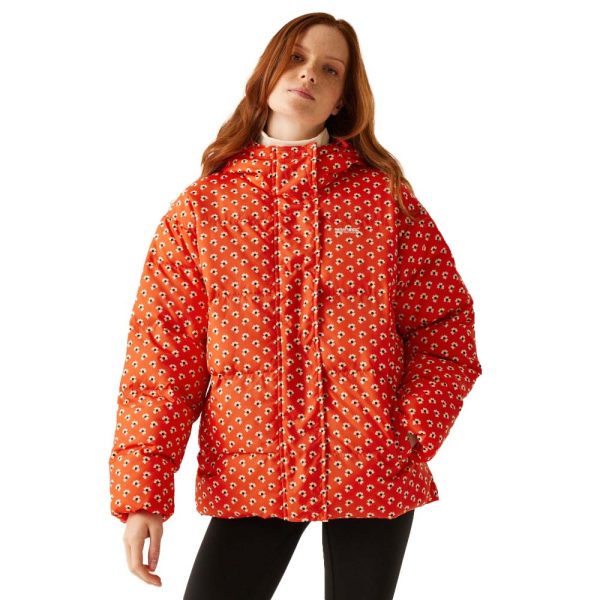 Regatta Womens Orla Kiely Full Zip Padded Jacket 16 - Bust 40' (102cm)