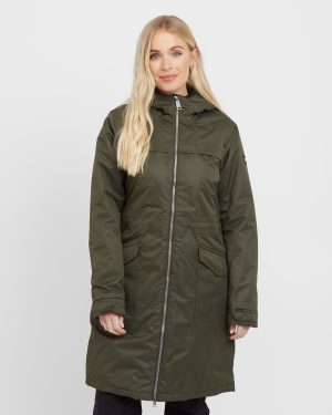 Regatta Women's Romine II Waterproof Parka Jacket, Green