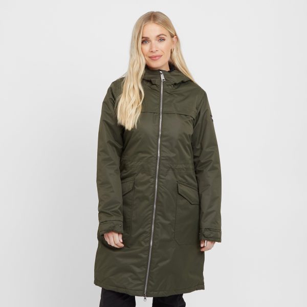 Regatta Women's Romine II Waterproof Parka Jacket, Green