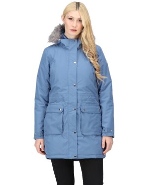 Regatta Womens Voltera Waterproof Insulated Parka Jacket 16 - Bust 40' (102cm)