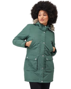 Regatta Womens Voltera Waterproof Insulated Parka Jacket 16 - Bust 40' (102cm)
