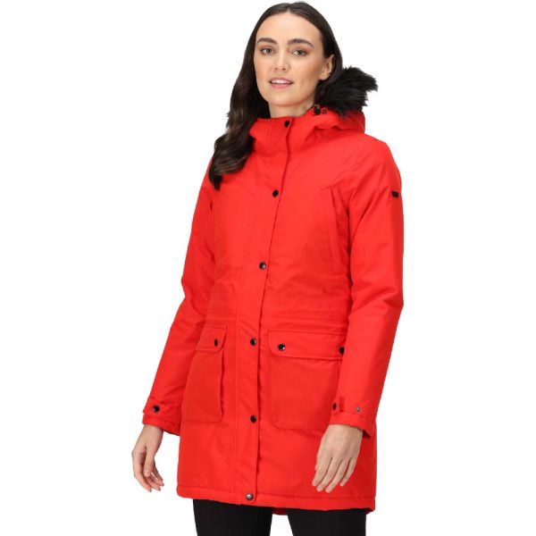 Regatta Womens Voltera Waterproof Insulated Parka Jacket 18 - Bust 43' (109cm)
