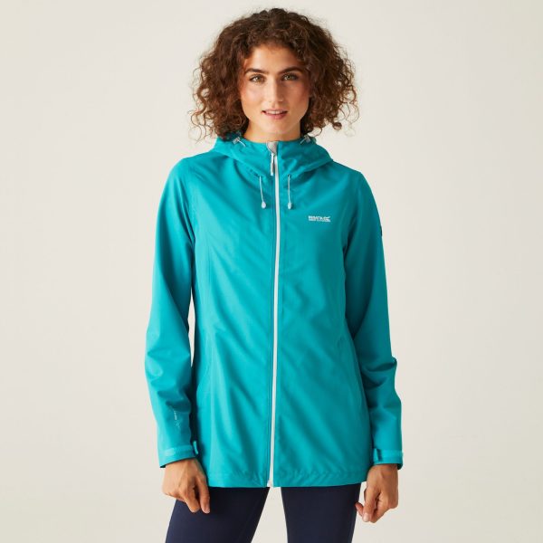 Regatta Women's Water Repellent Hamara III Waterproof Jacket Tahoe Blue, Size: 10