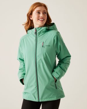 Regatta Women's Water-repellent Highton Stretch IV Padded Jacket Dusty Green, Size: 14