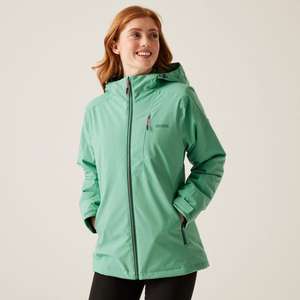 Regatta Women's Water-repellent Highton Stretch IV Padded Jacket Dusty Green, Size: 14