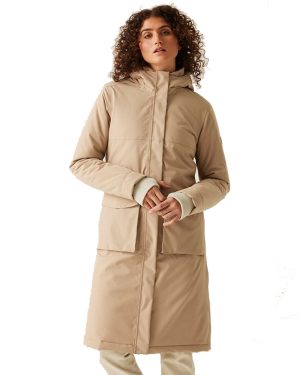 Regatta Womens Yarli Insulated Waterproof Parka Jacket 8 - Bust 32' (81cm)