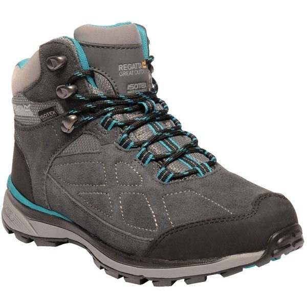 Regatta Womens/Ladies Ldy Samaris Suede Waterproof Fabric Hiking Boots UK Size 6.5 (EU 40)