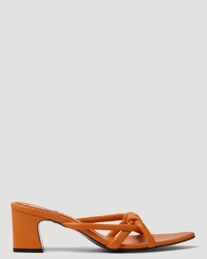 Reike Nen Noodle Knot Heeled Sandals - Woman Heels Orange Eu - 39
