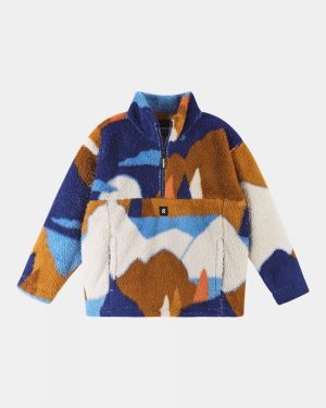 Reima Youth Turkikas Fleece Anorak 14+ - Patterned
