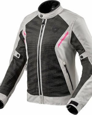 Rev'it! Jacket Torque 2 H2O Ladies Black/Light Grey 38 Textile Jacket