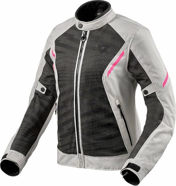 Rev'it! Jacket Torque 2 H2O Ladies Black/Light Grey 38 Textile Jacket