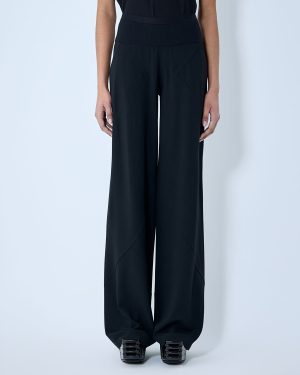 Rick Owens Hollywood Bolan Bootcut Jeans - Woman Pants Black It - 38