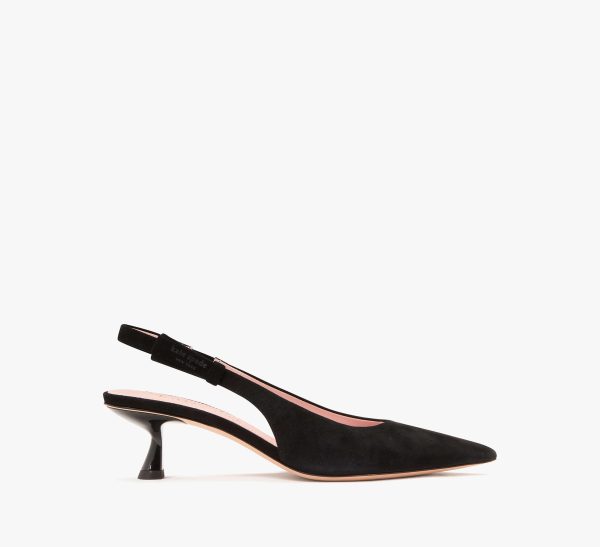 Riley Slingback Kitten Heel Pumps