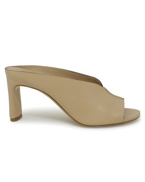 Roberto Del Carlo Leather Sabot Sandals