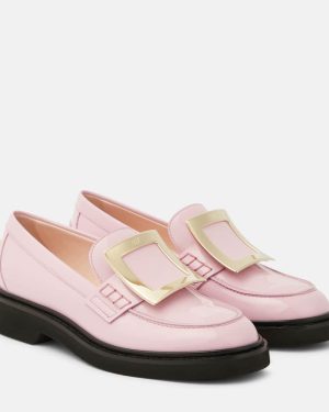 Roger Vivier Viv' Rangers patent leather loafers