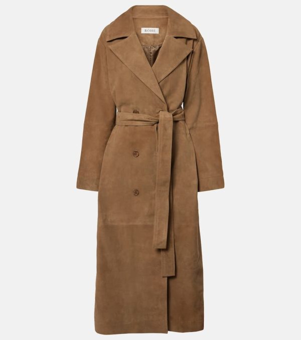 Rohe Suede wrap coat