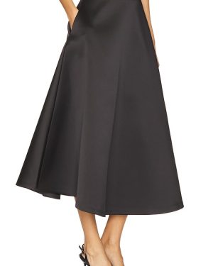Rohe Voluminous A Line Skirt in Black. Size 40/8.