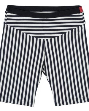 Roma e Tosca Monochrome Striped Capri Leggings 8 Yrs