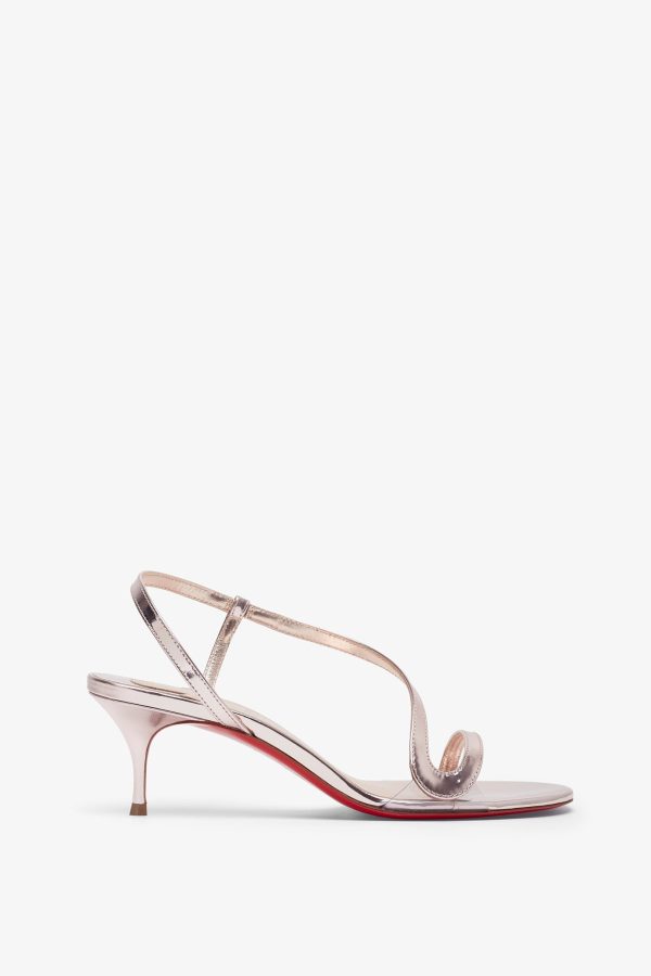 Rosalie 55 metallic sandals