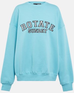Rotate Iris logo cotton sweatshirt