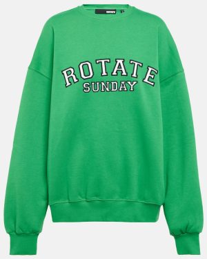 Rotate Iris logo cotton sweatshirt
