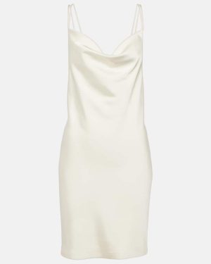 Rotate Satin slip dress
