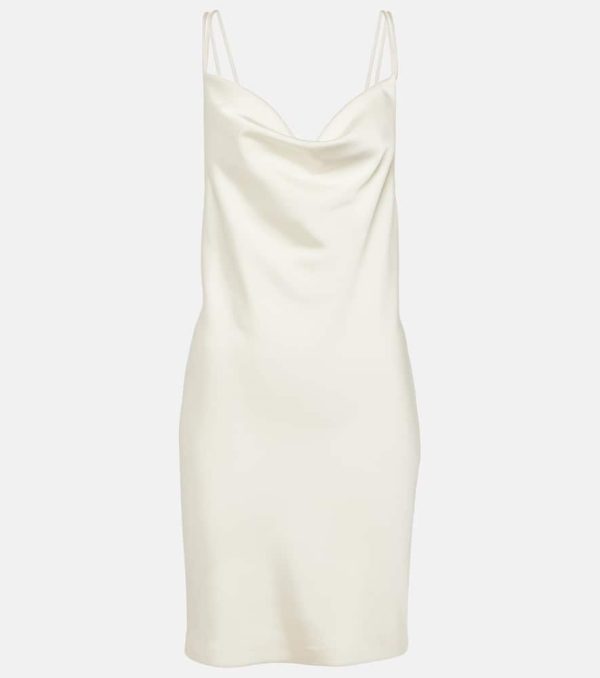 Rotate Satin slip dress